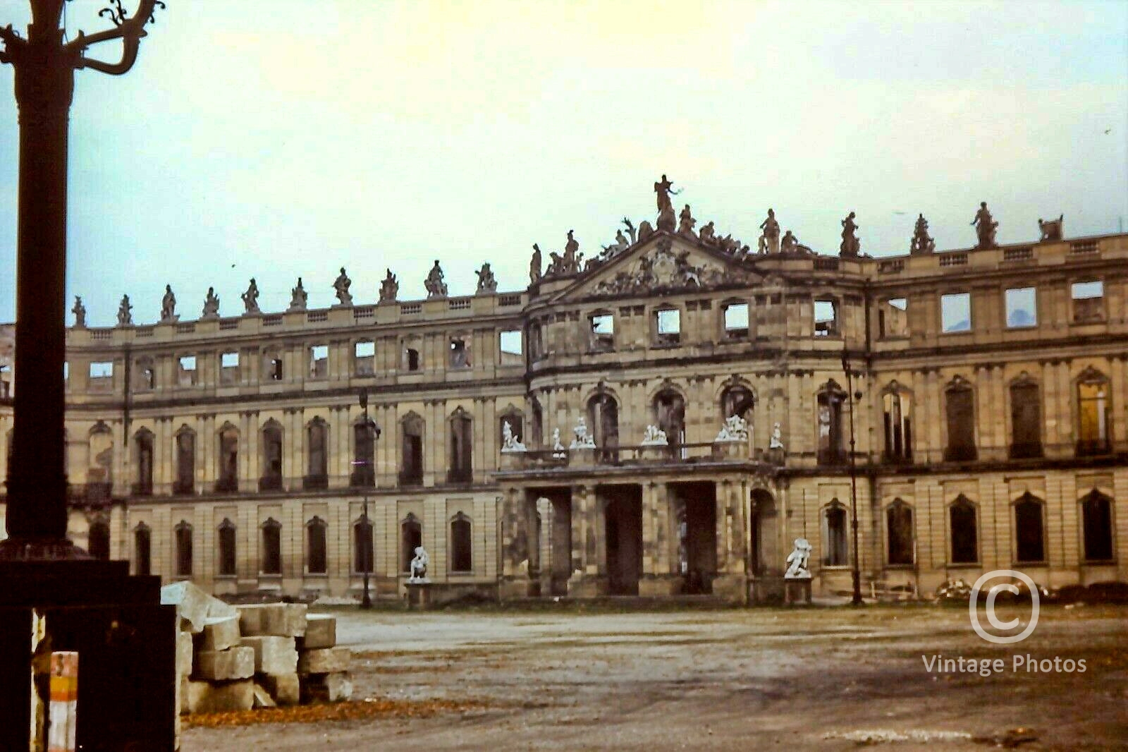 1950s Bombing Ruins Germany