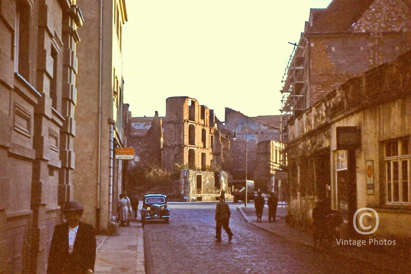 1960 German Bombing Ruins